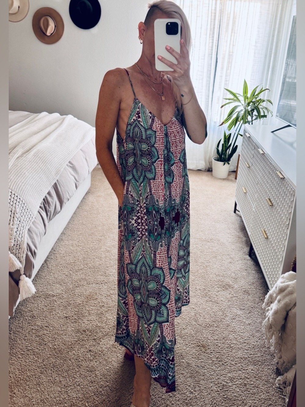 Boho Printed wide leg Jumpsuit / Playsuit w pockets by TYSA - Picture 2 of 9